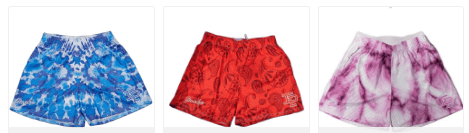 Eric Emanuel West Coast Beach Shorts for Kids 90-5XL C