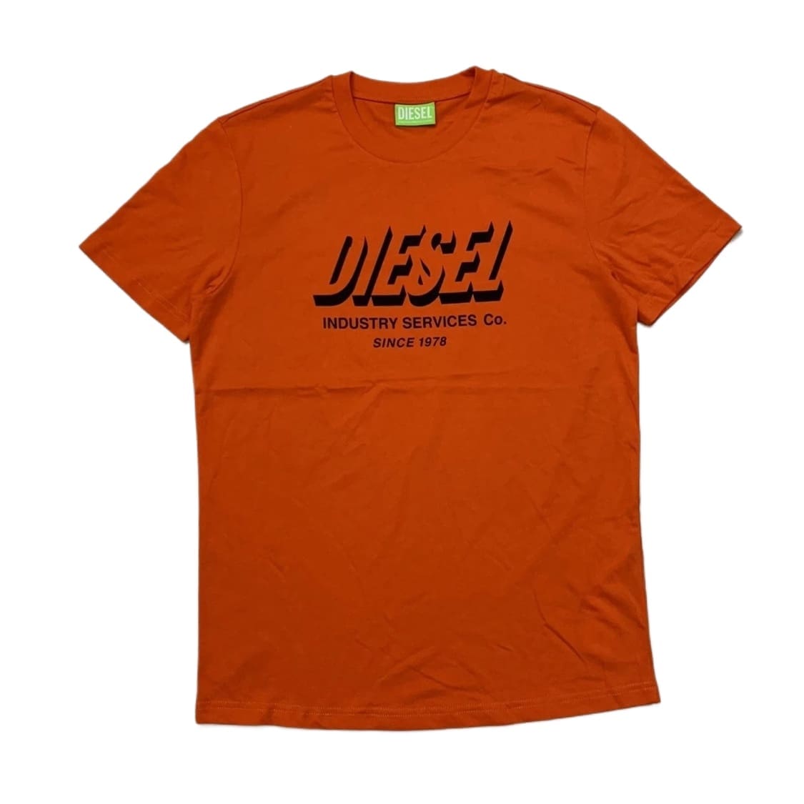 Diesel T-Diegos-A5 Cotton Printed Short Sleeve T-Shirt