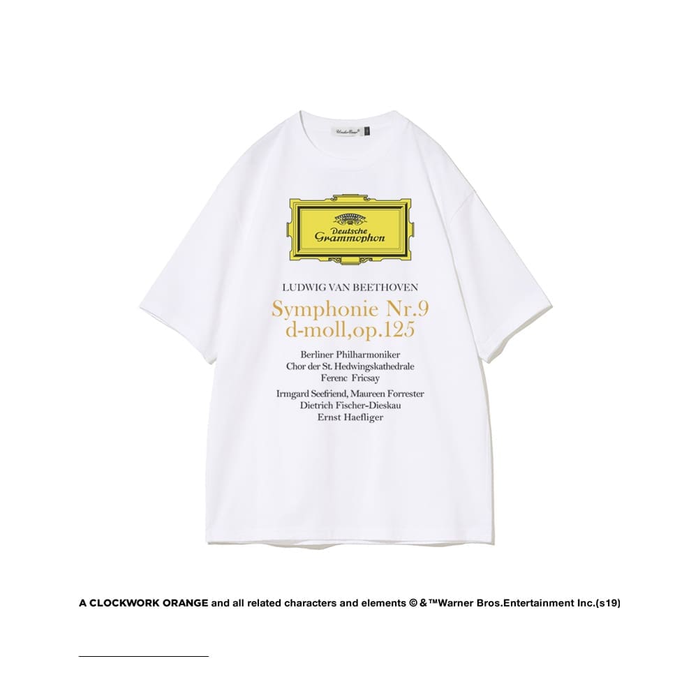 Clockwork Orange Beethoven Portrait Short Sleeve T-Shirt Classical Music Movie Print