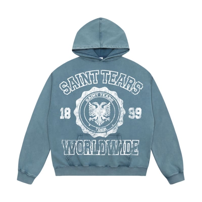 Saint Michael Denim Tears Vintage Hoodie