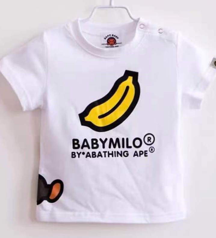 Bape Children’S Summer Cotton T-Shirt