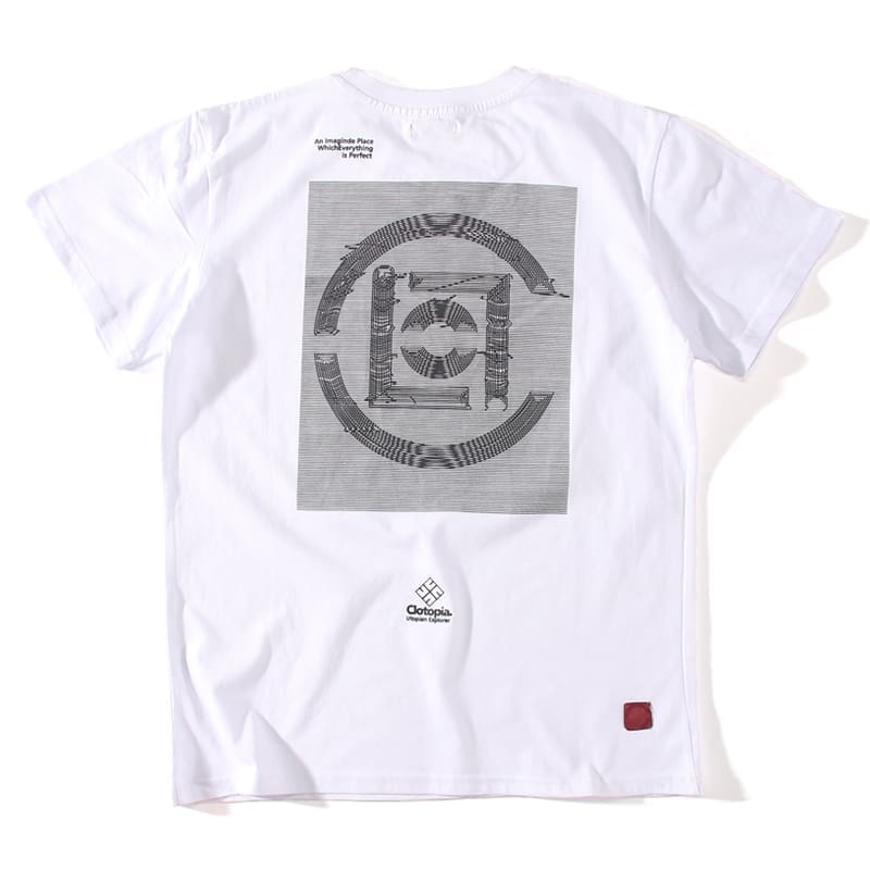 Clot Blue And White Porcelain Chinese Print T-Shirt