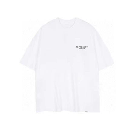 Represent Classic Letter Print Fashion Brand Loose Casual Short Sleeve T-Shirt