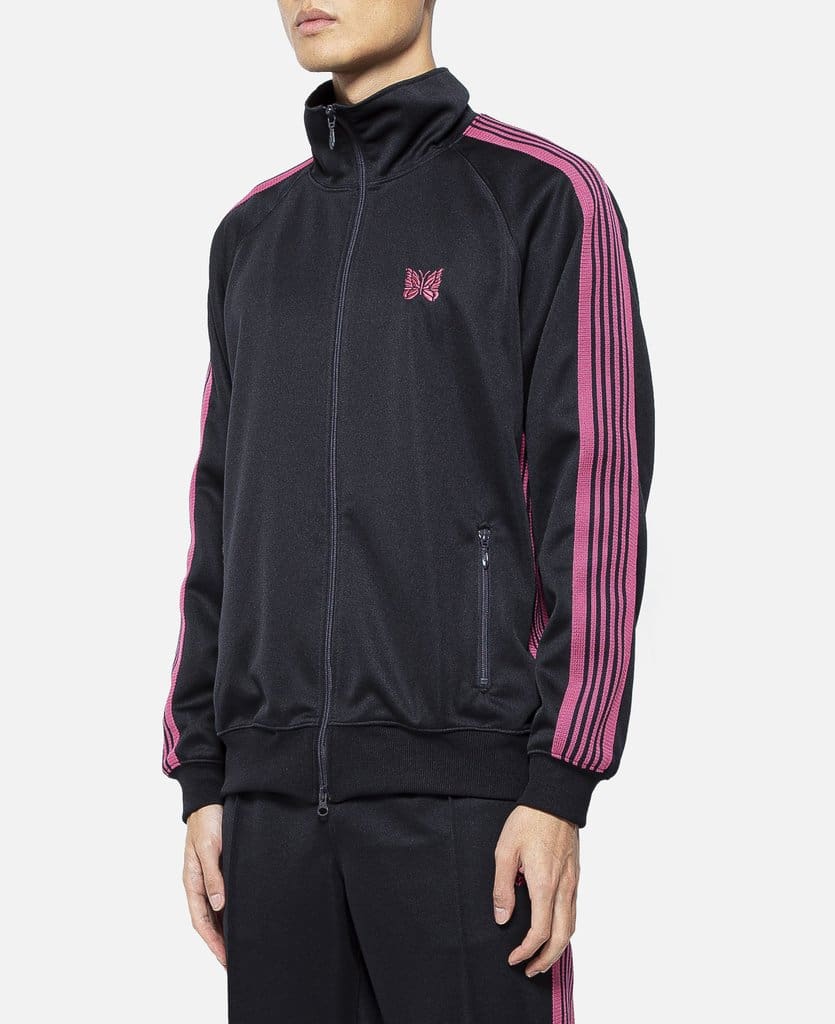 Needles Butterfly Embroidery Side Stripe Pants (Style 2)