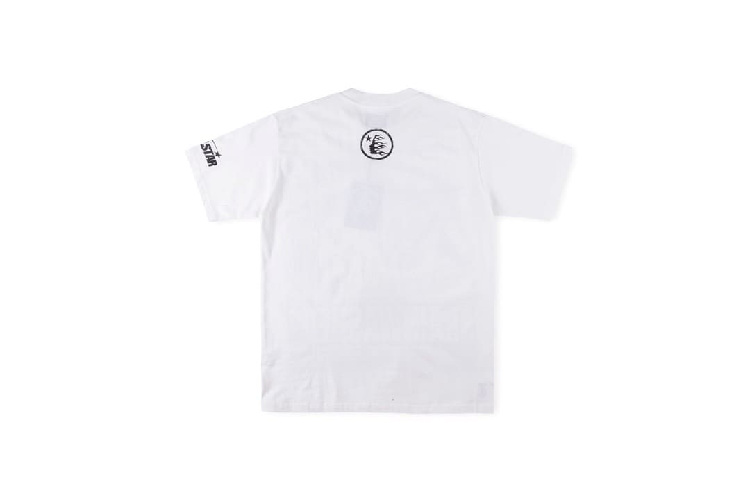 H*lst*r studios eyes letters print casual short sleeve t-shirt