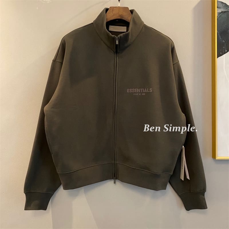 Fog Fear Of God Double Line Zipper Sweater Coat