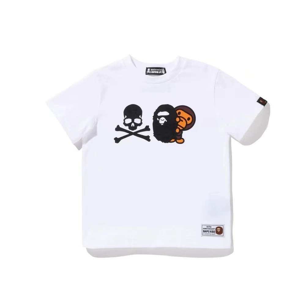 Bape Skull Print Short Sleeve T-Shirt