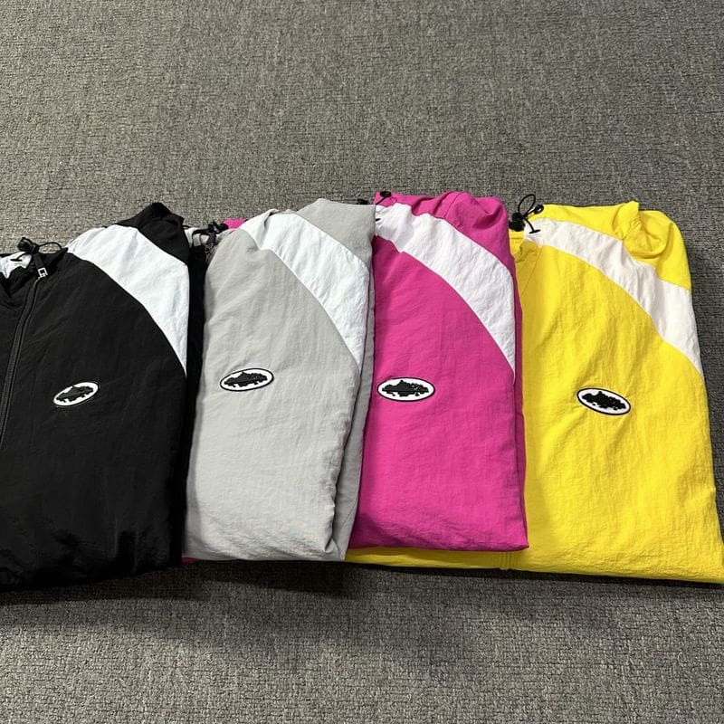 Corteiz Devil Island Colorblock Windbreaker