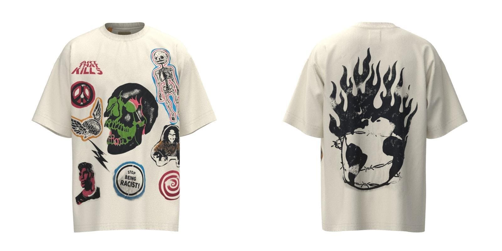 Gallery Dept Vintage Distressed Short Sleeve Tee