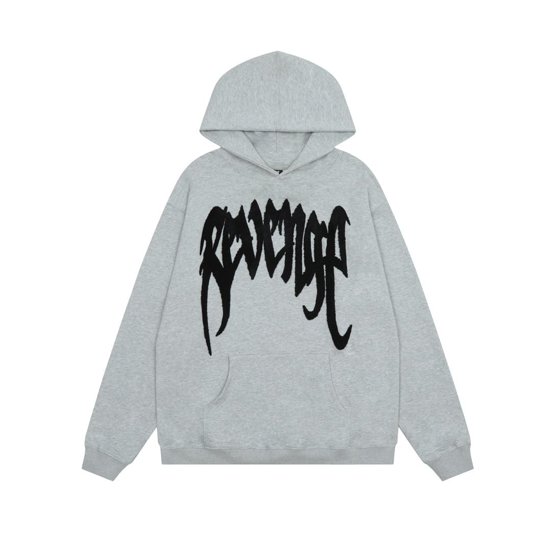 Revenge Autumn Towel Embroidery Hoodie