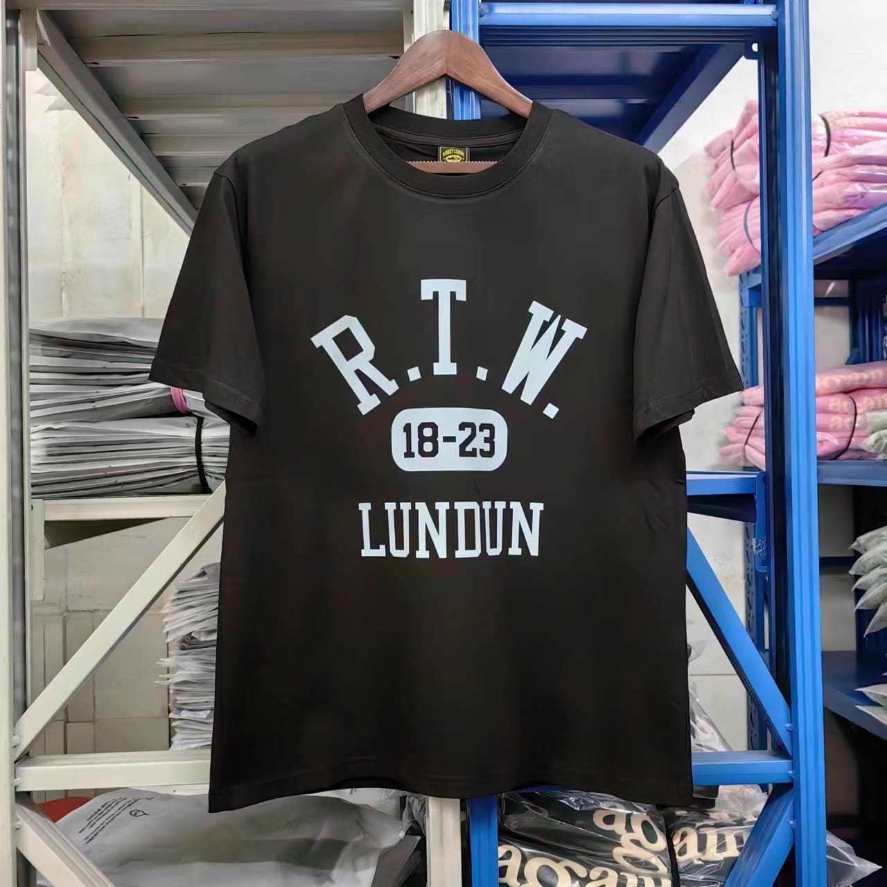 Corteiz Devil Island Printed Cotton Casual Round Neck T-Shirt for Men and Women