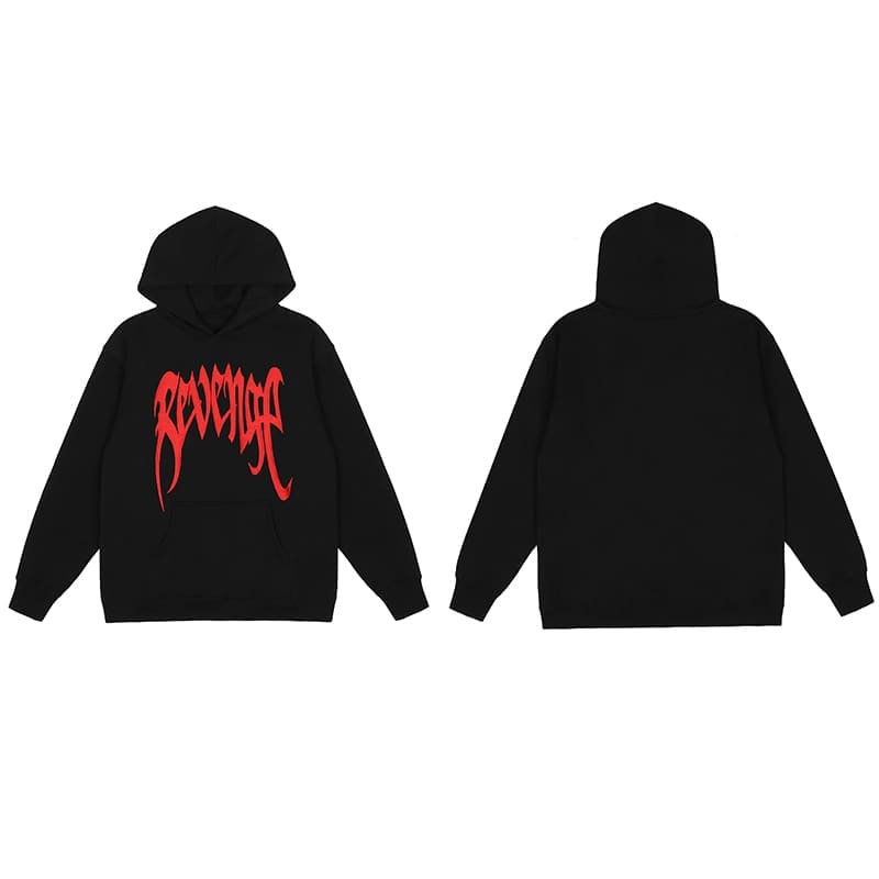 Revenge Mickey Slogan Hoodie