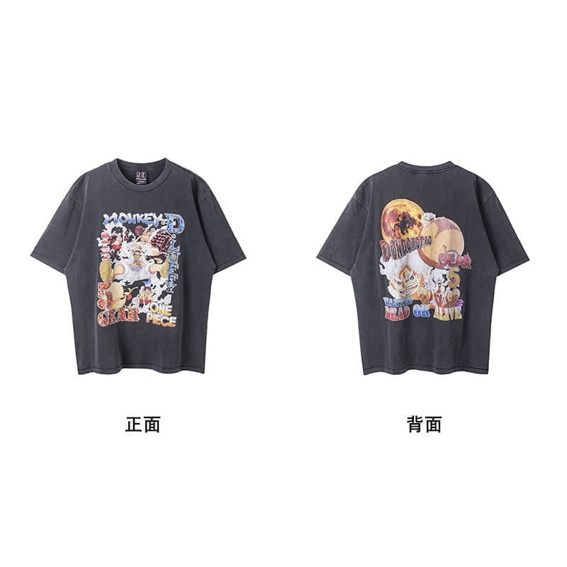 Saint Michael Vintage Short-Sleeved T-Shirt European Hip Hop Niche Style