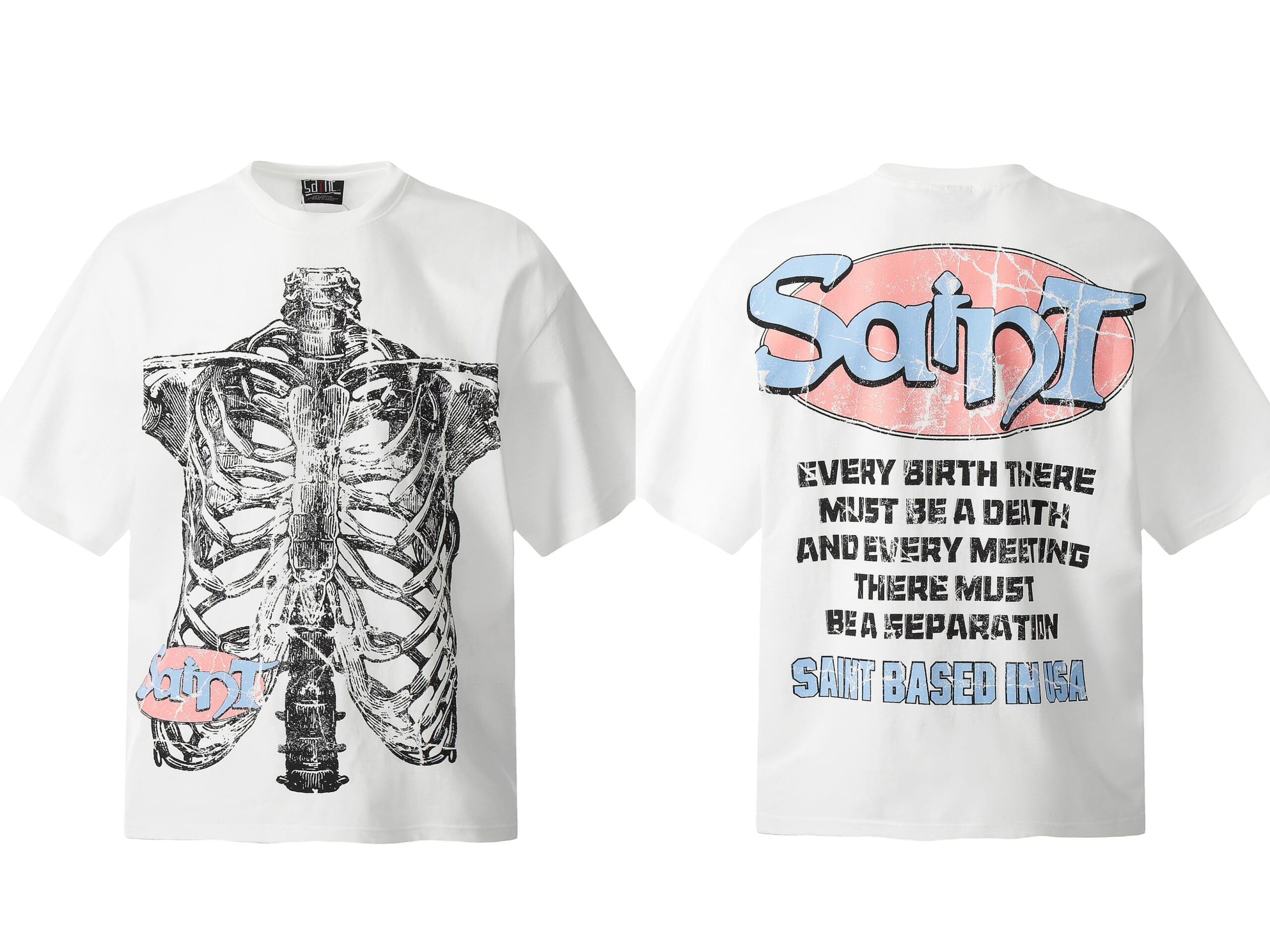 Saint Michael Vintage Maychao Fog Tee 2