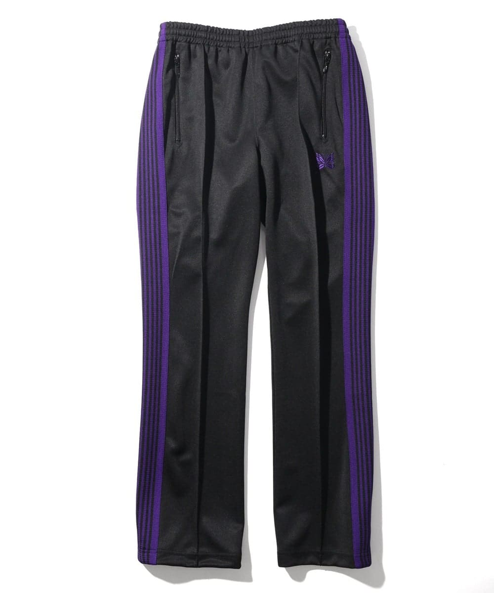 Needles Butterfly Embroidery Side Stripe Pants (Style 2)