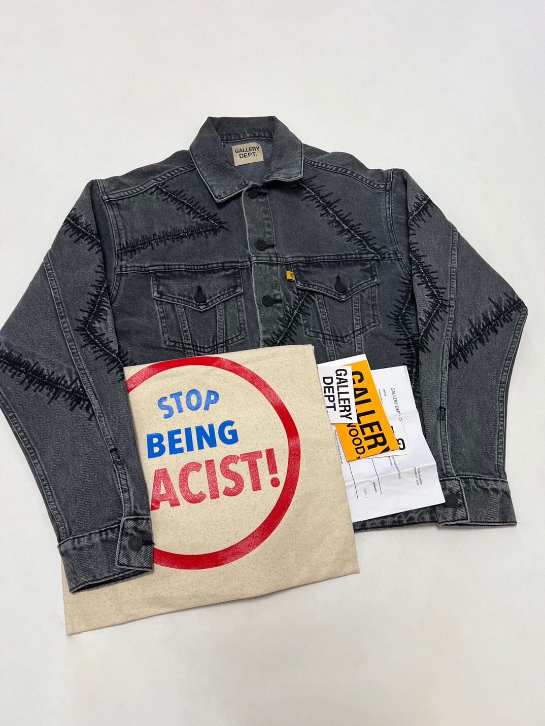 Gallery Dept. Scar And Y Vintage Denim Jacket