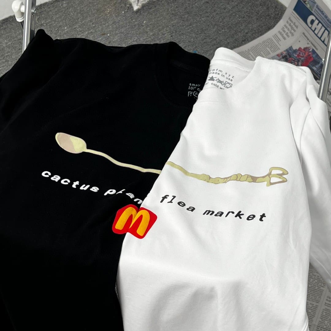 Cpfm X Mcdonalds X Cactus Jack Coffee Spoon Tee