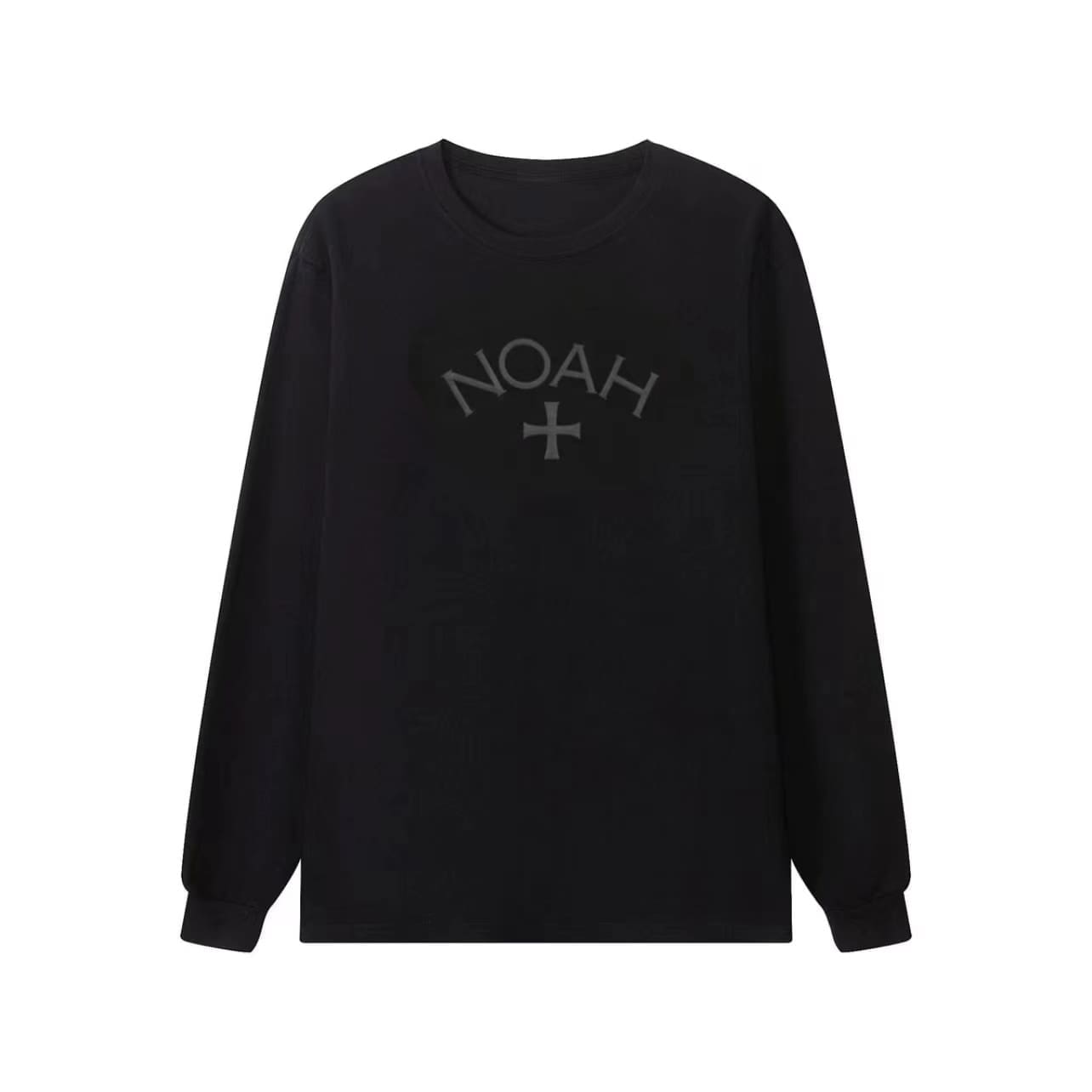 Noah Black Soul Cross Long Sleeve Tee