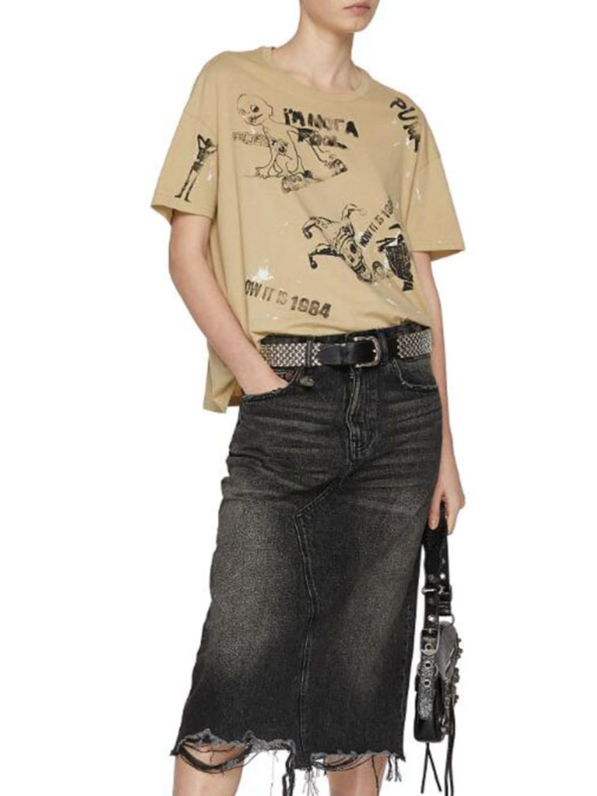 Early Autumn Punk1984 Skull Tee