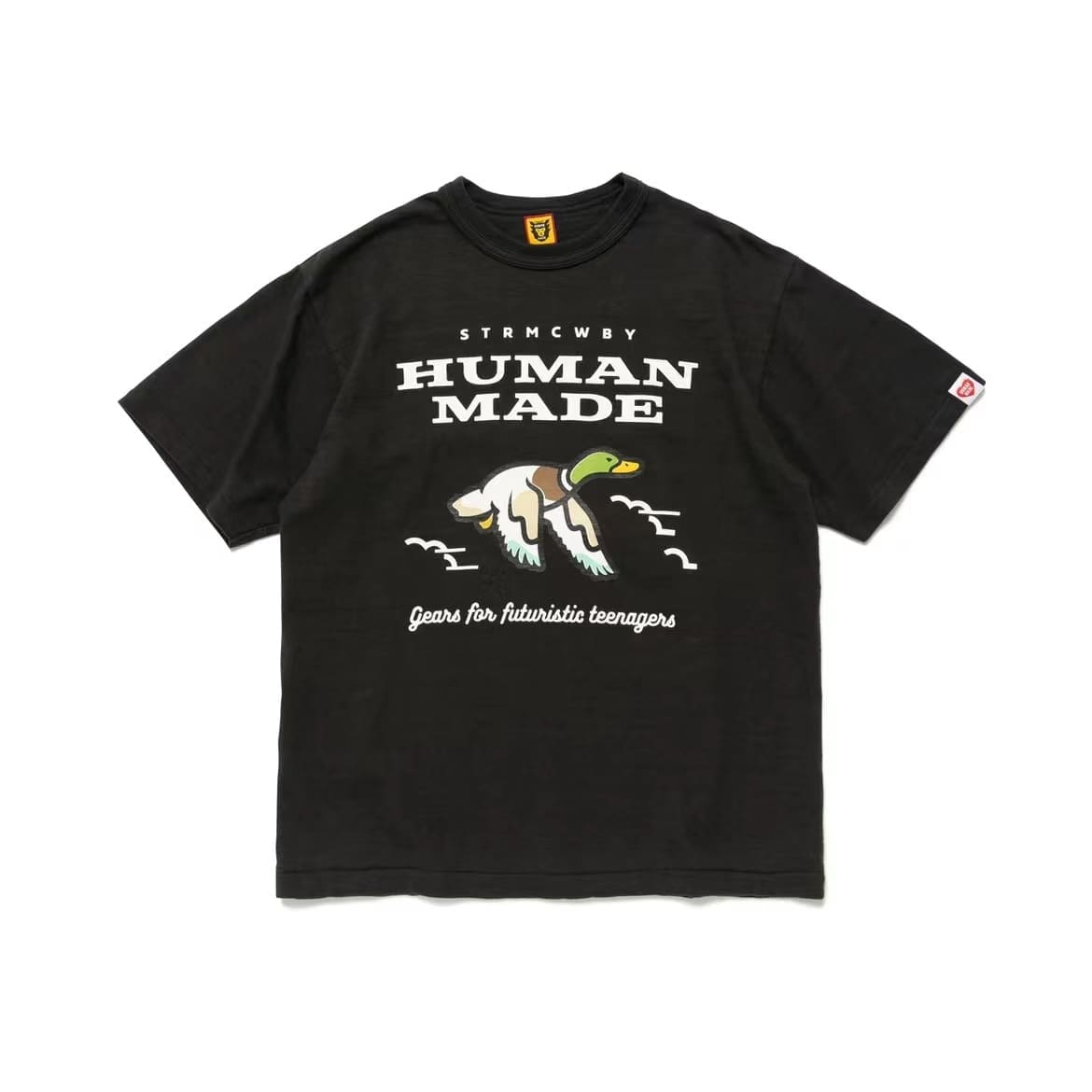 Hvm*n M*de duck letter short sleeve tee
