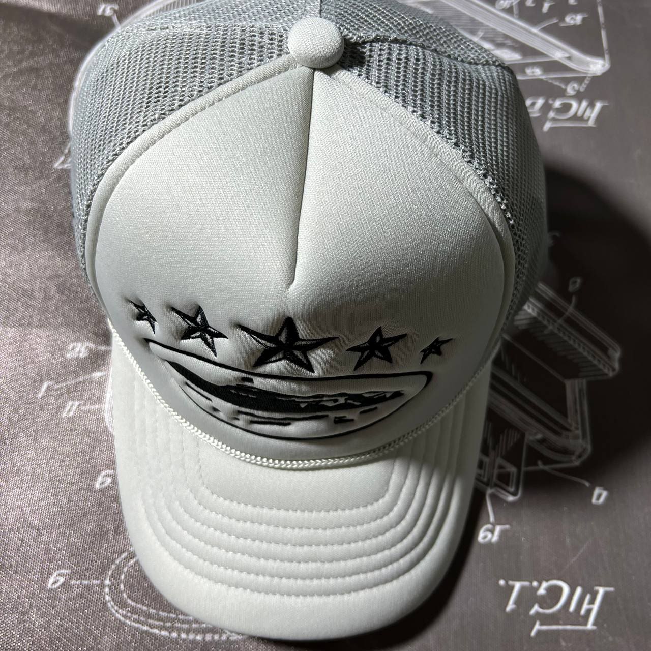 Corteiz 5 Star Trucker Hat New Season Five Star Cap