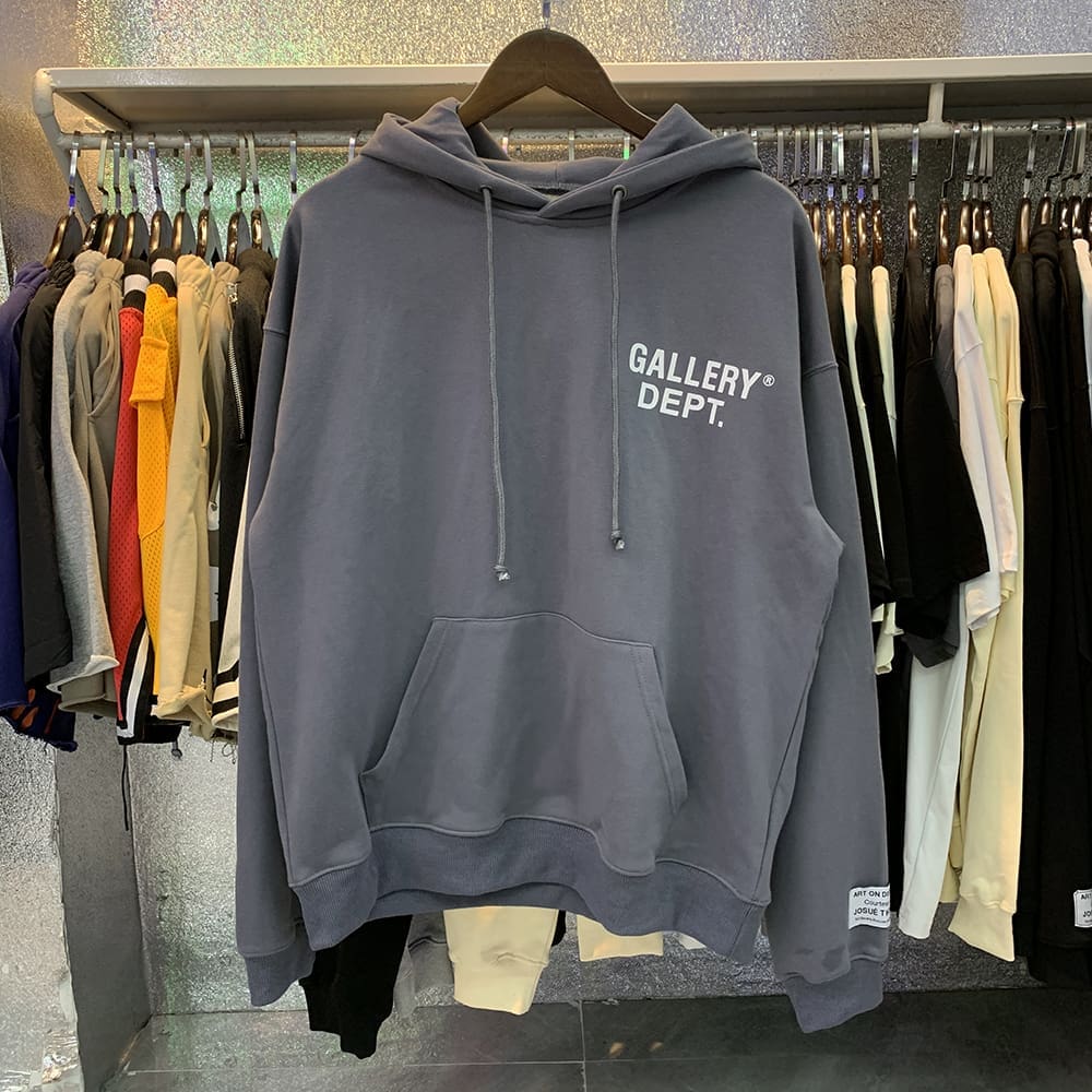 Gallery Dept Classic Letter Print Hoodie