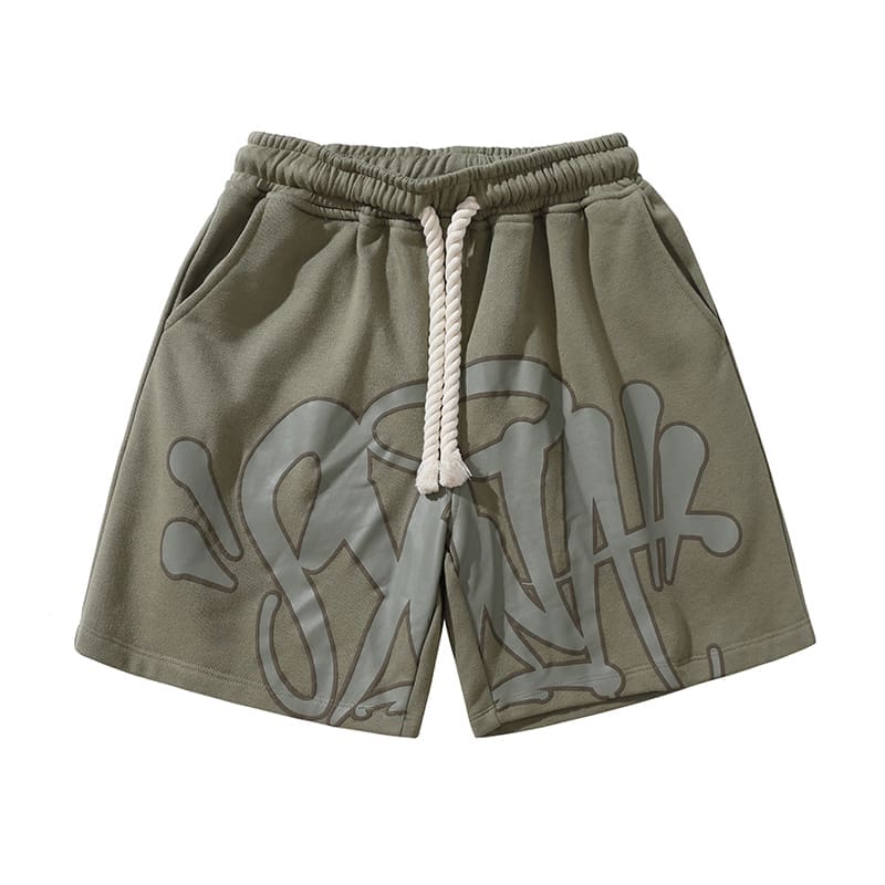 Synaworld Drill Style Hip Hop Shorts Set