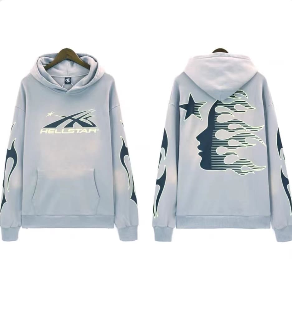 H*lst*r letter print high street hoodie