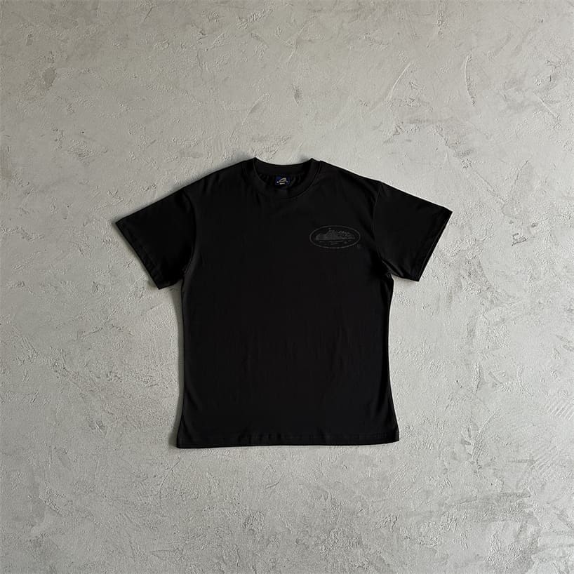 Corteiz Logo Design Yellow Tee