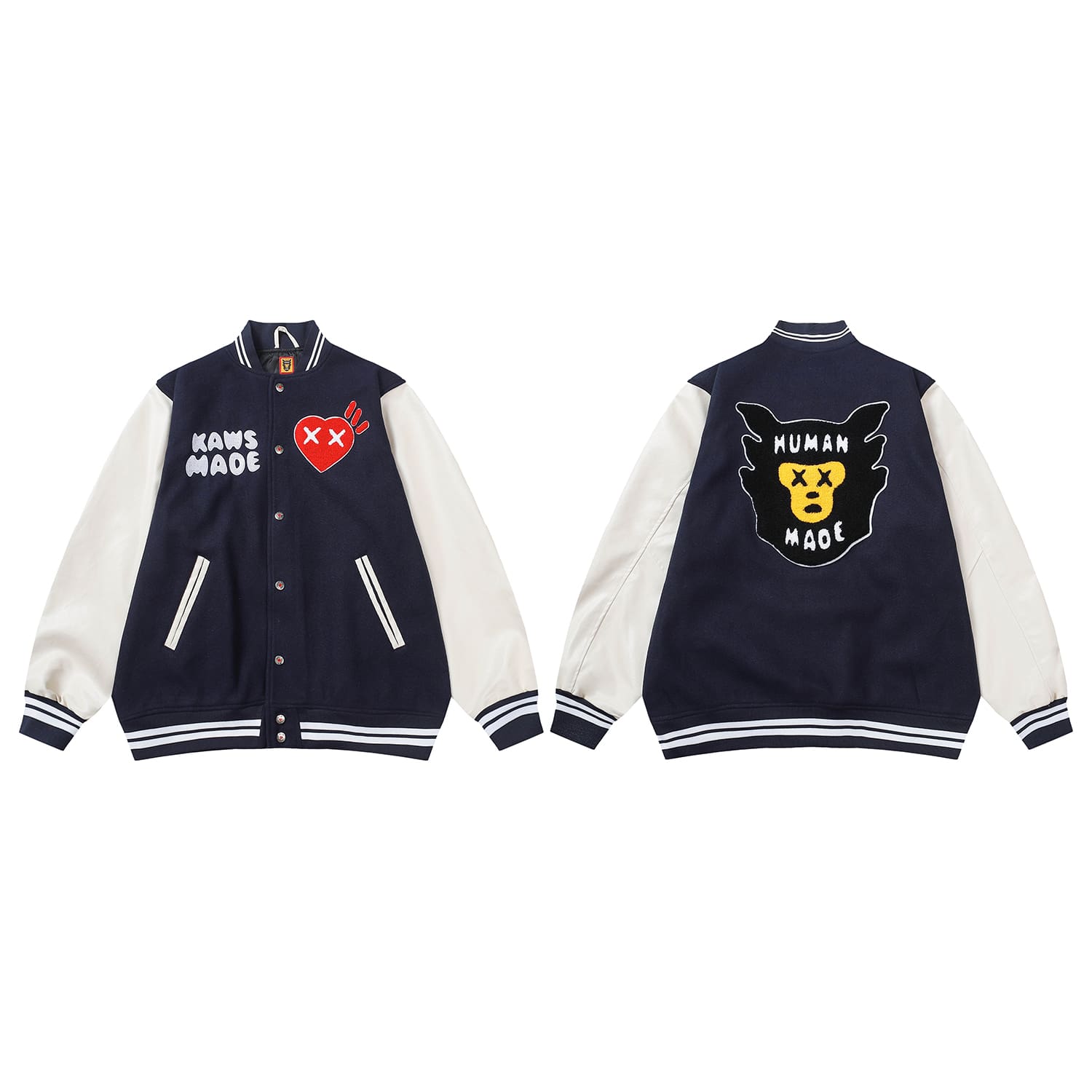 retro Hvm*n M*de cho baseball jacket