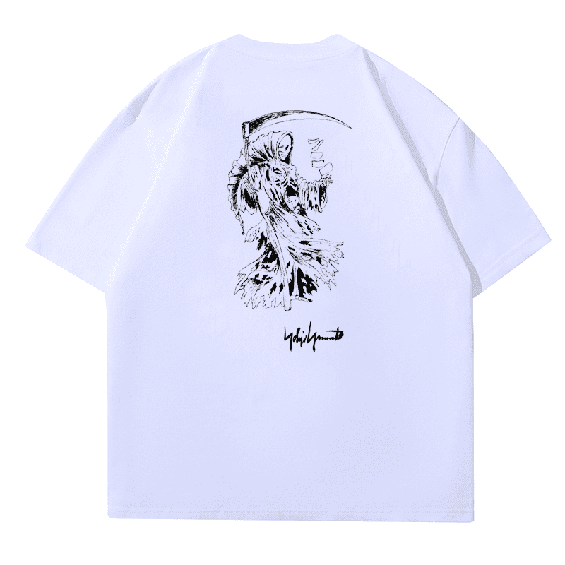 Yohji Yamamoto Death Sickle Print Tee