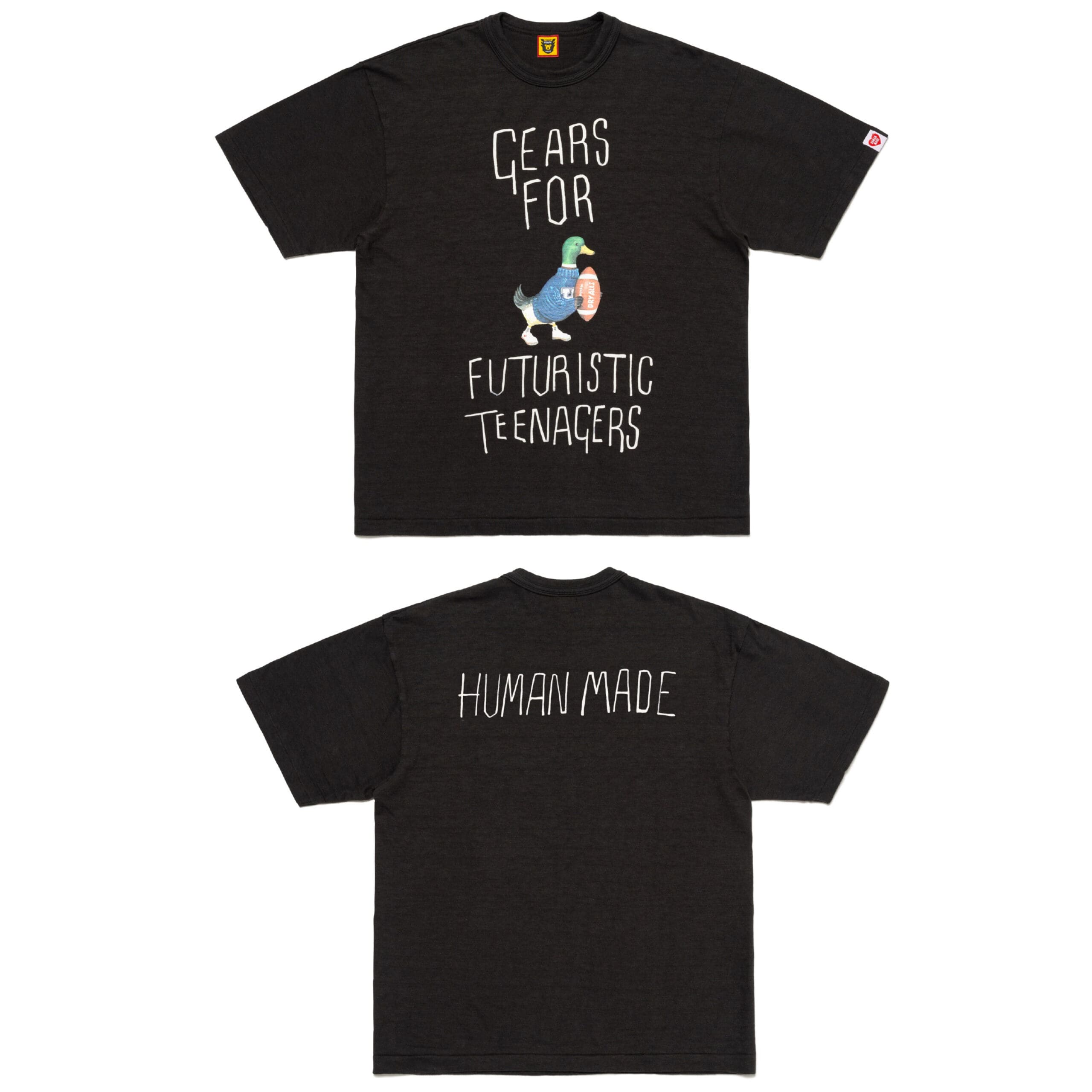 Hvm*n M*de slub cotton round neck tee