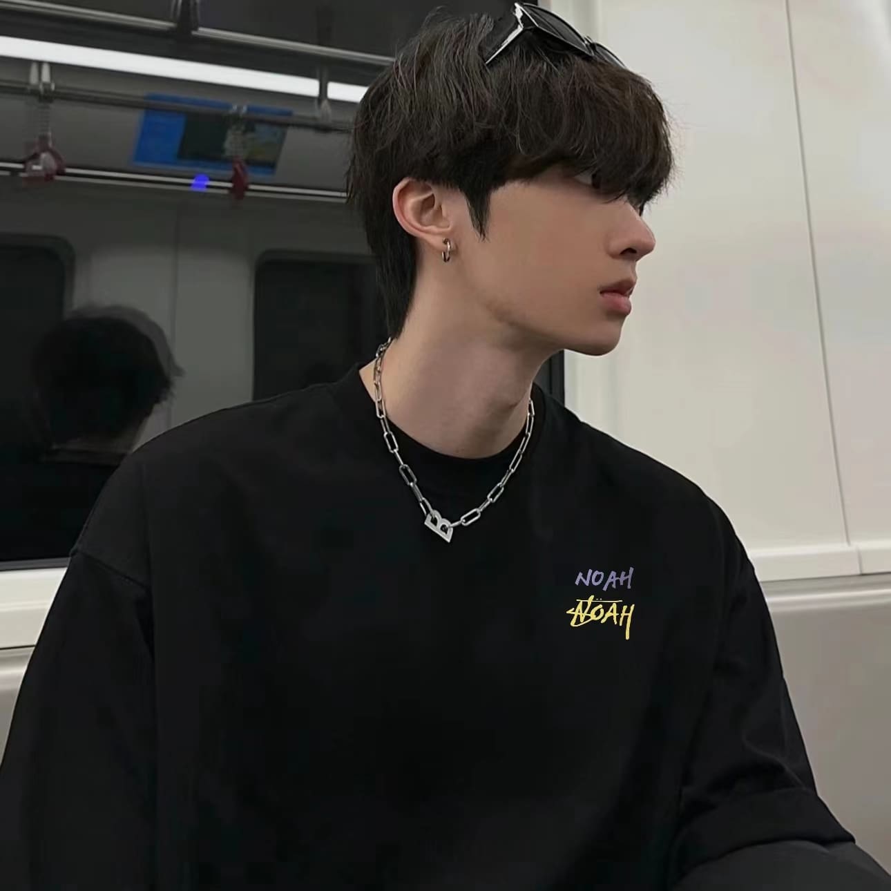 Noah Nyc Core Double Row Icon Tee