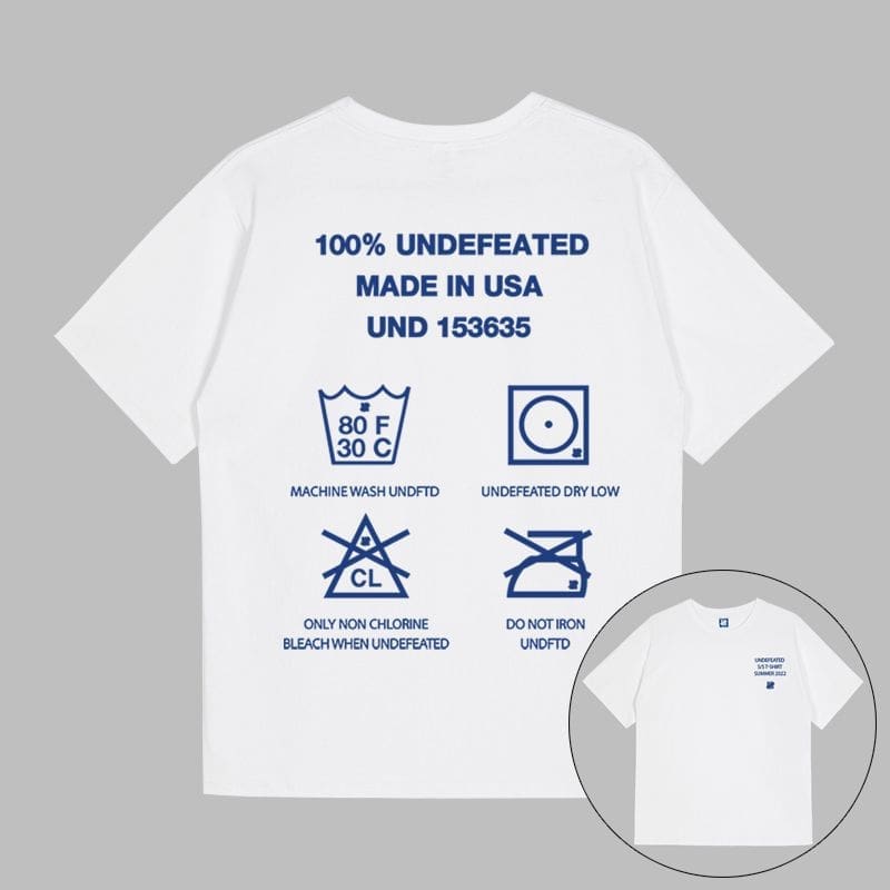 Undefeated Five-Stroke Armband Sumo Warrior Tee