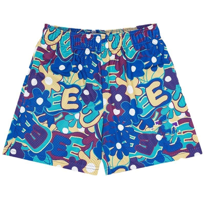 Eric Emanuel Mesh Fitness Shorts Below Knee American Muscle Sports Pants