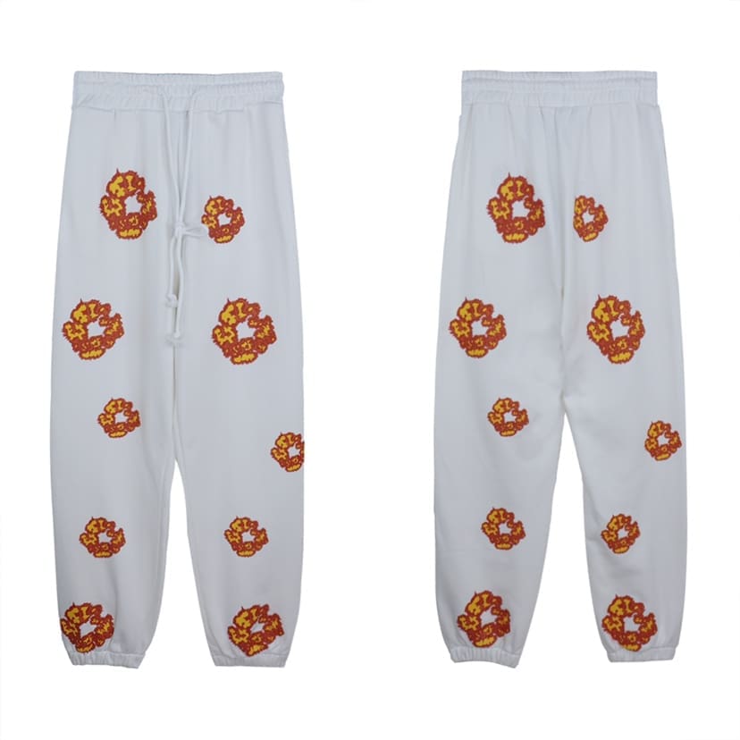 Denim Tears 2022Ss Floral Print Fog Hooded Pullover