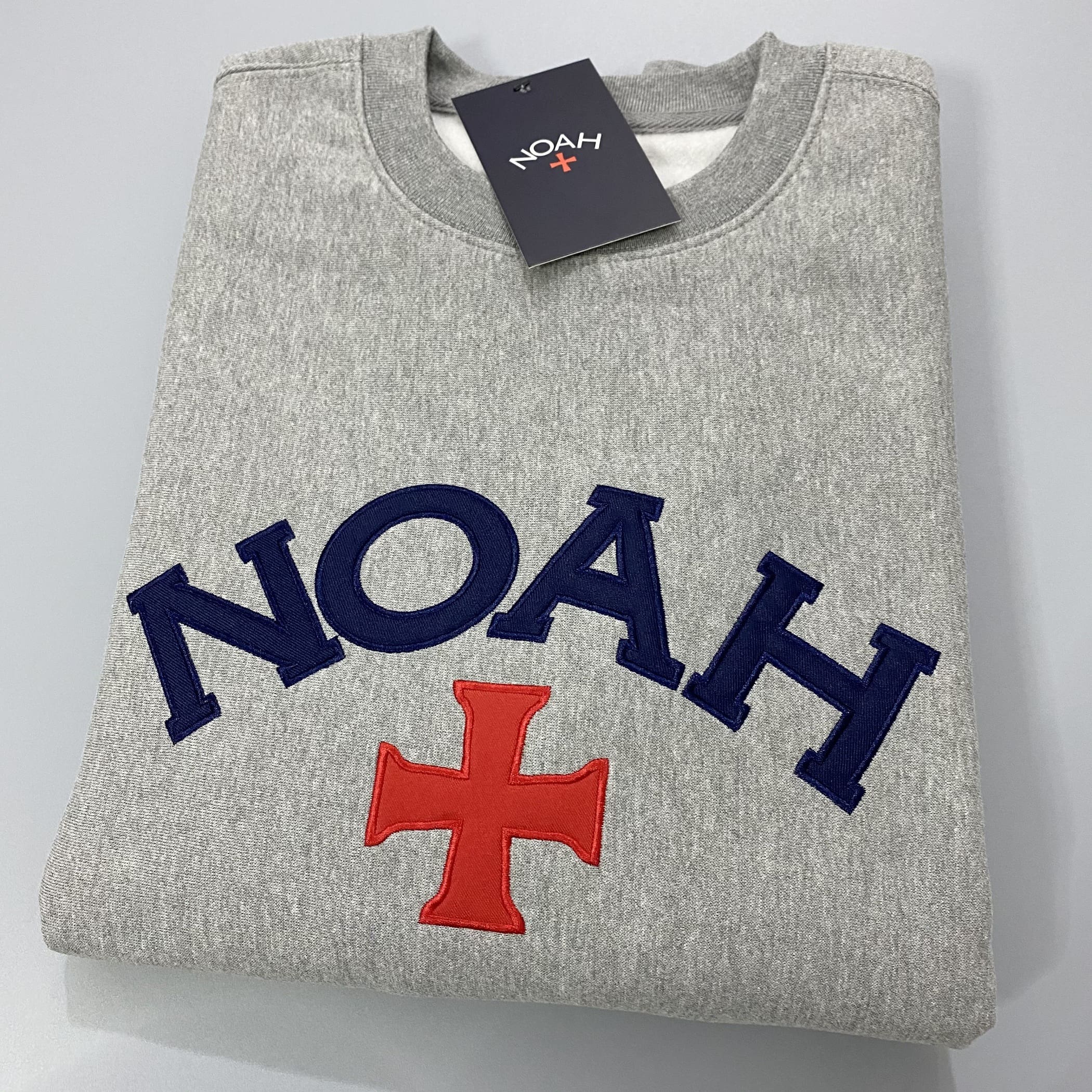 Noah Cross Embroidery Sweater