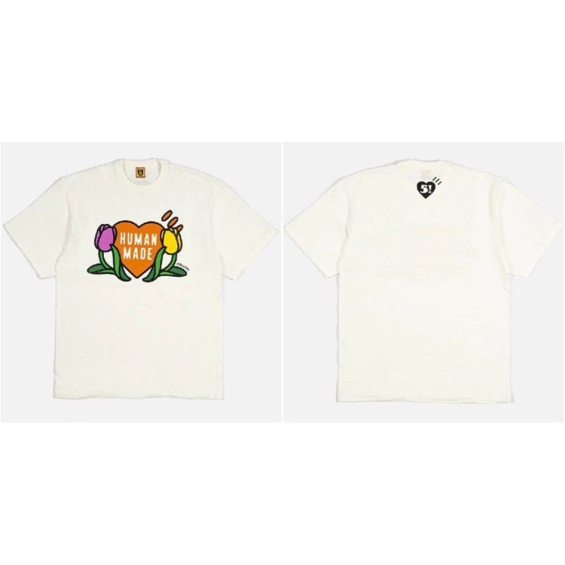 Hvm*n M*de love letter white tee
