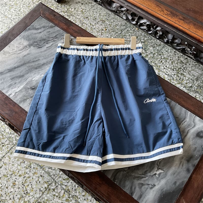 Corteiz Devil Island Crtz Letter Printed Shorts