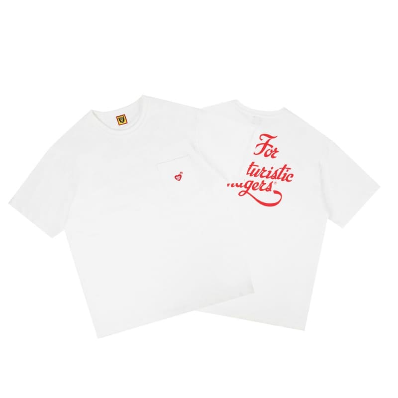 Hvm*n M*de pocket love embroidery tee