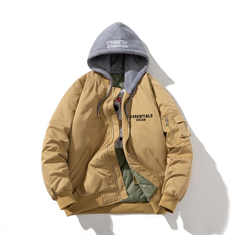 Essentials Baseball Uniform Couple Coat