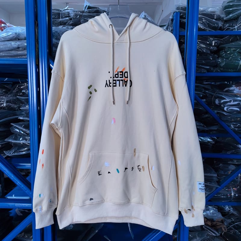Gallery Dept Embroidered Letter Hoodie
