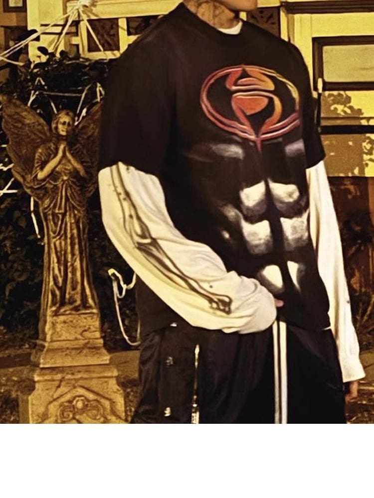 h*lst*r studios S*perhero tee