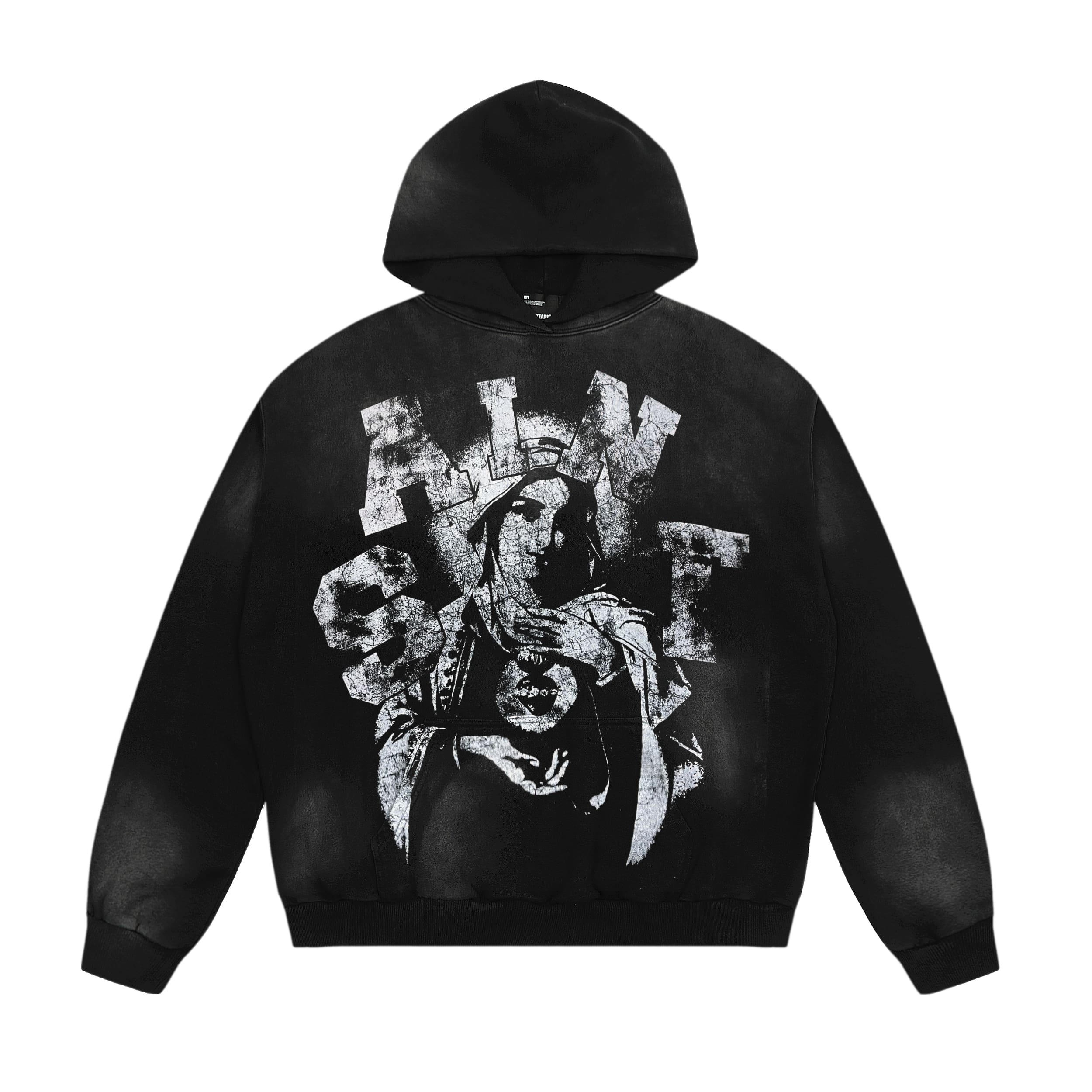 Saint Michael Washed-Out Vintage Hoodie 1