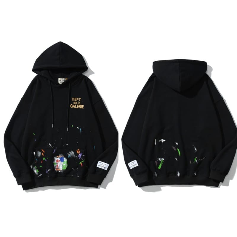Gallery Dept Splash-Ink Hooded Sweater