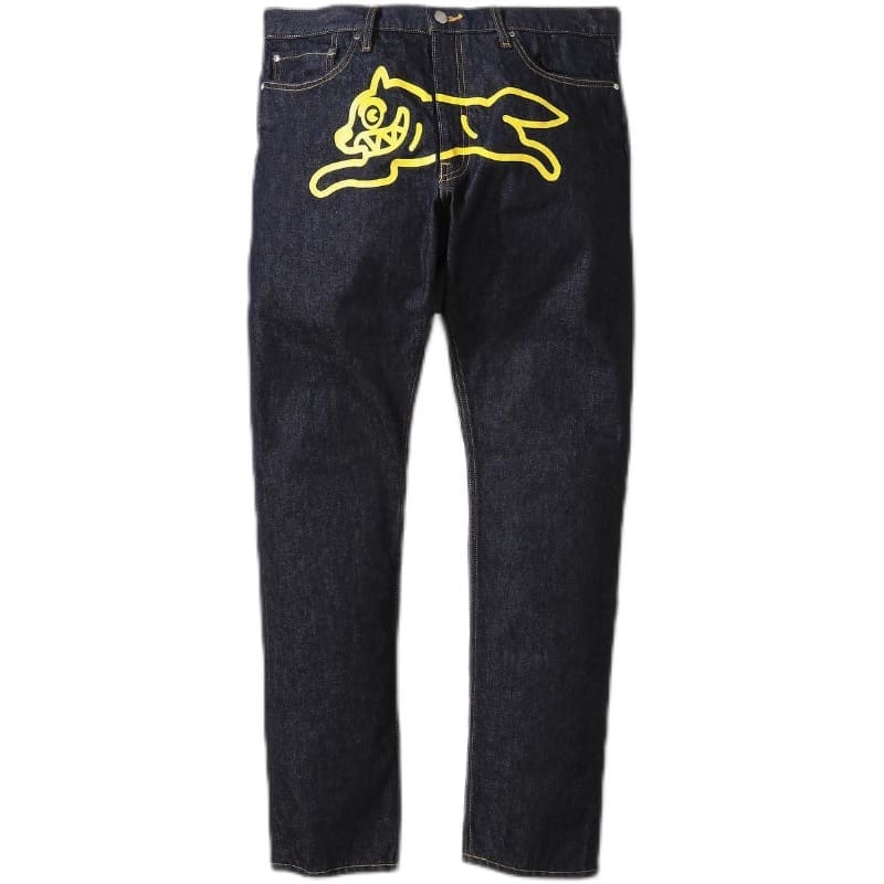 Ma Siwei Bbc Flying Dog Denim Jeans
