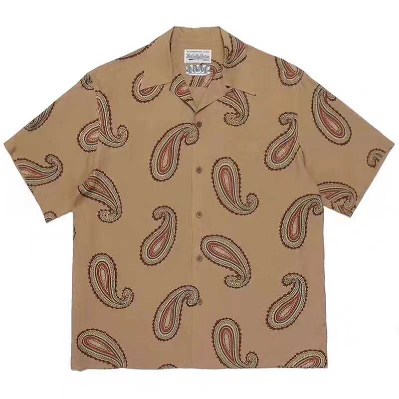 Wacko Maria Paisley Print Shirt