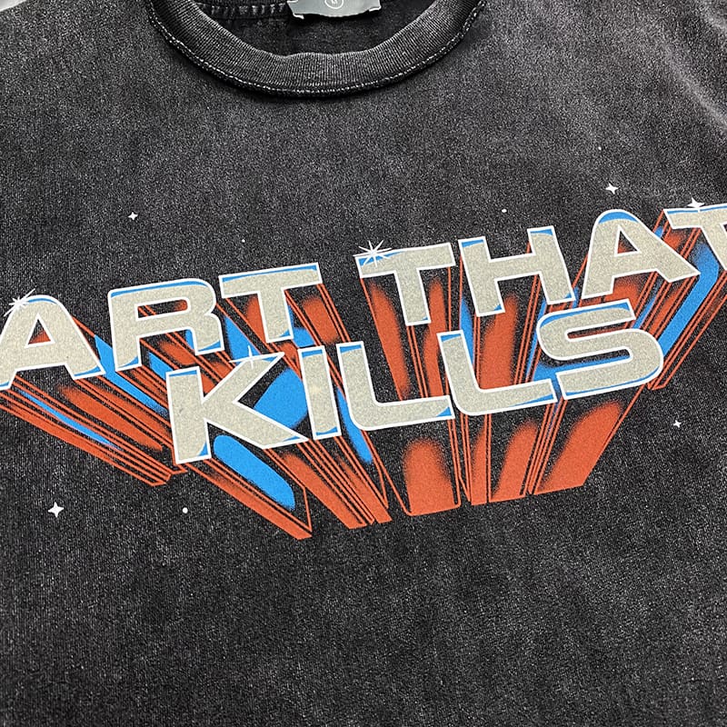 Gallery Dept 3D Effect Letter T-Shirt