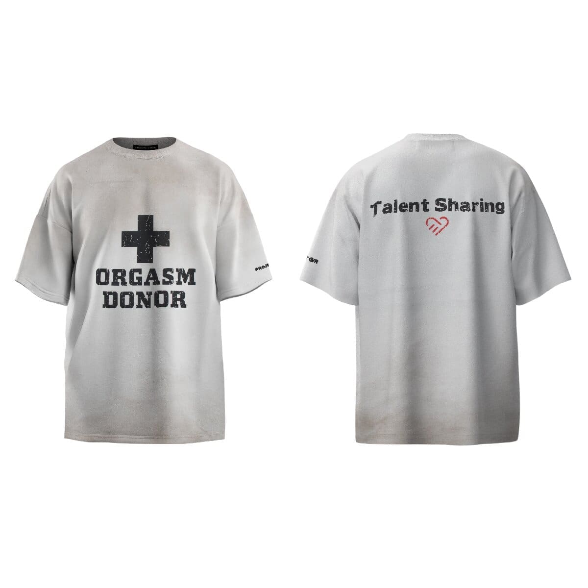 Grailz 23Ss Project G/R Destroyed Mud Dye T-Shirt
