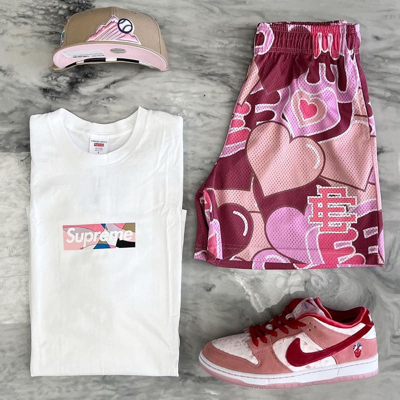 Eric Emanuel Full Printed Love Shorts for Men and Women